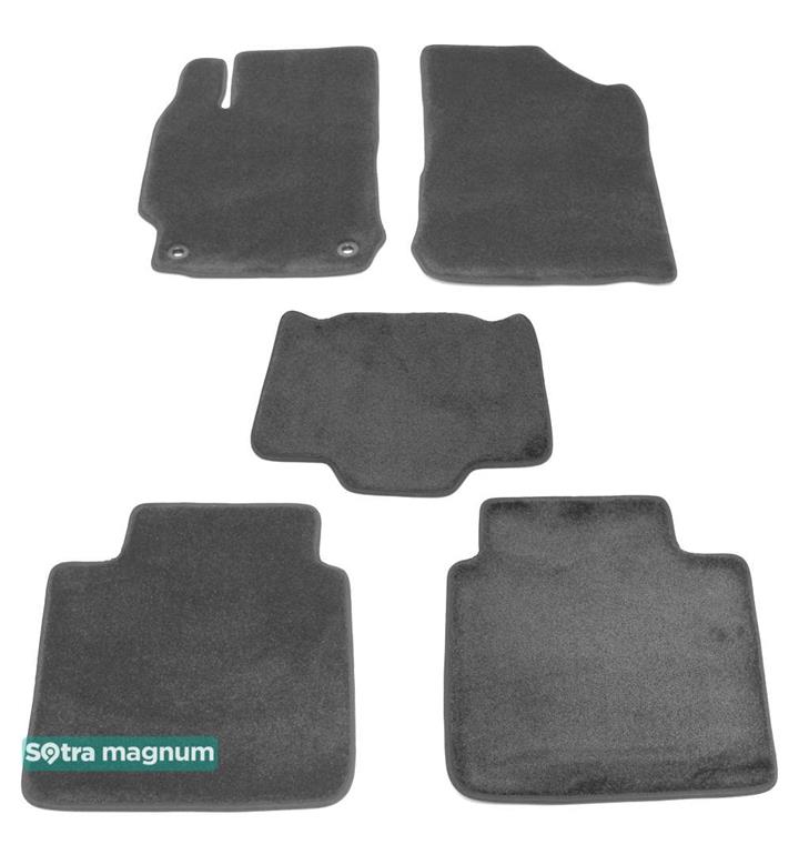 Sotra 07308-MG20-GREY Interior mats Sotra two-layer gray for Toyota Camry (2011-2014), set 07308MG20GREY