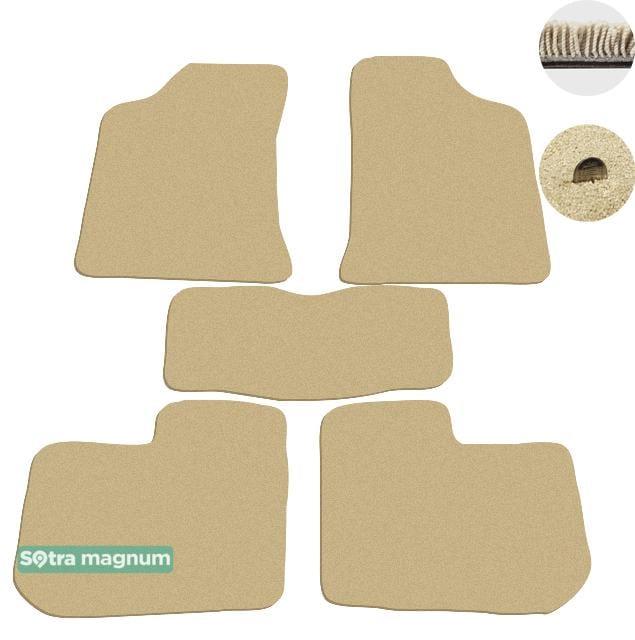 Sotra 07314-MG20-BEIGE Interior mats Sotra two-layer beige for Byd F3 / f3r (2005-), set 07314MG20BEIGE