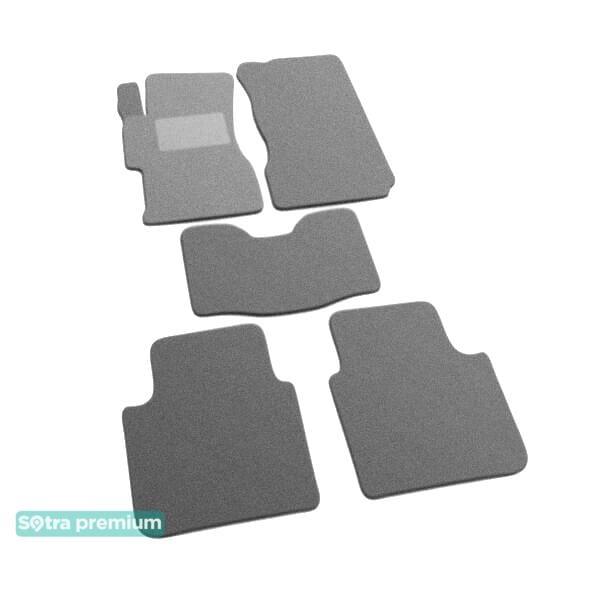 Sotra 07319-CH-GREY Interior mats Sotra two-layer gray for Byd F6 (2007-), set 07319CHGREY