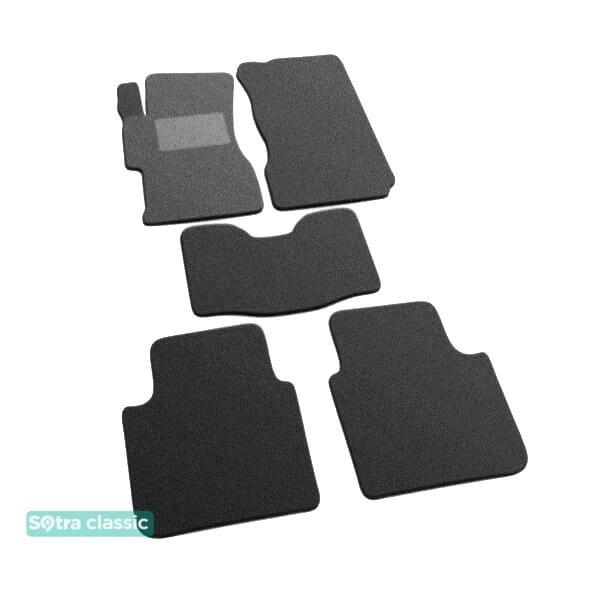 Sotra 07319-GD-GREY Interior mats Sotra two-layer gray for Byd F6 (2007-), set 07319GDGREY