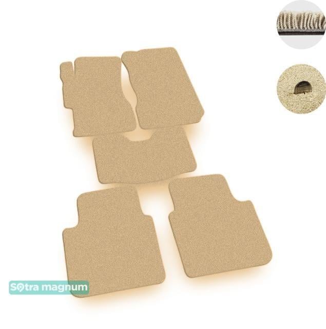 Sotra 07319-MG20-BEIGE Interior mats Sotra two-layer beige for Byd F6 (2007-), set 07319MG20BEIGE