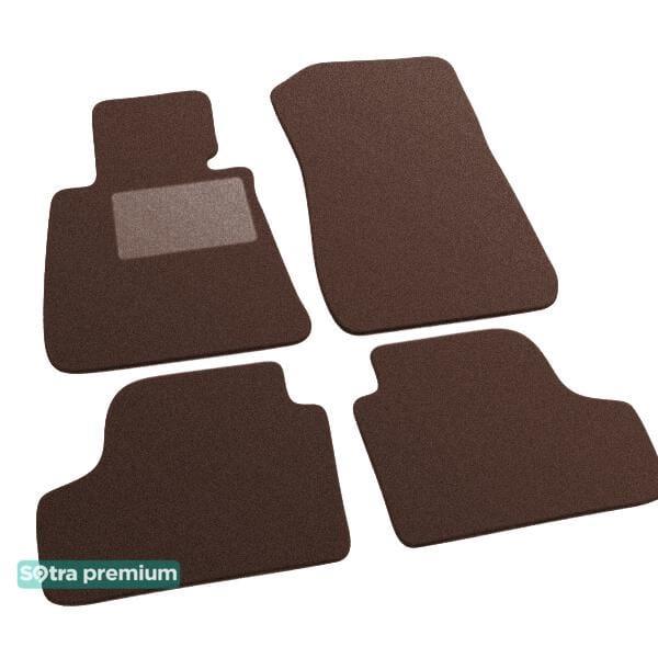 Sotra 07340-CH-CHOCO Interior mats Sotra two-layer brown for BMW 3-series (2007-), set 07340CHCHOCO