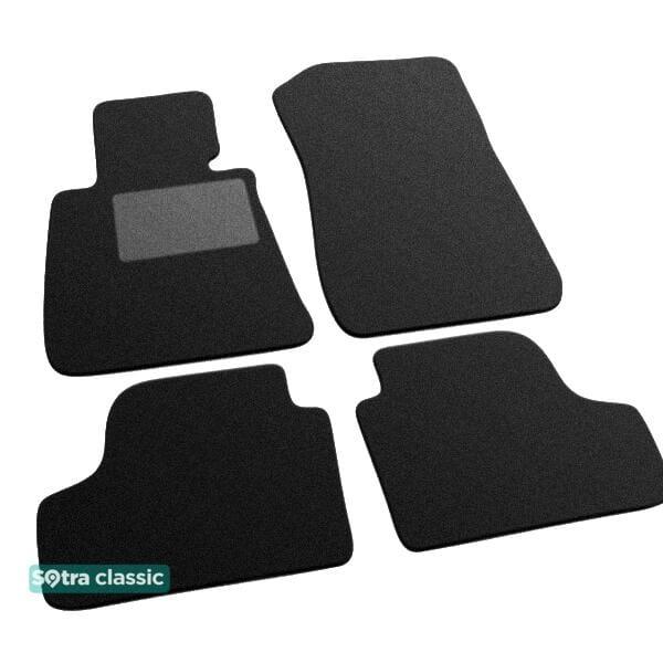 Sotra 07340-GD-BLACK Interior mats Sotra two-layer black for BMW 3-series (2007-), set 07340GDBLACK