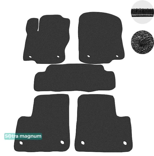 Sotra 07348-MG15-BLACK Interior mats Sotra Two-layer black for Mercedes Gl-class/M-class, set 07348MG15BLACK