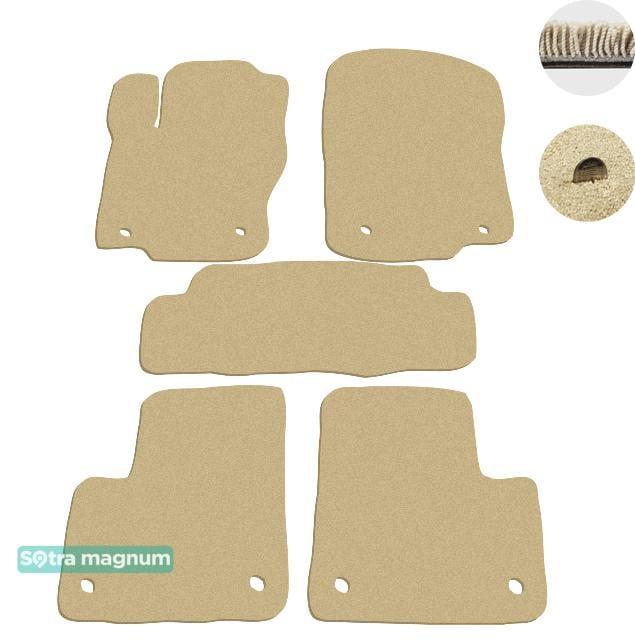 Sotra 07348-MG20-BEIGE Interior mats Sotra Double layer beige for Mercedes Gl-class/M-class, set 07348MG20BEIGE