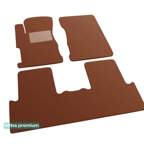 Sotra 07352-CH-TERRA Interior mats Sotra two-layer terracotta for Honda Civic (2011-2015), set 07352CHTERRA