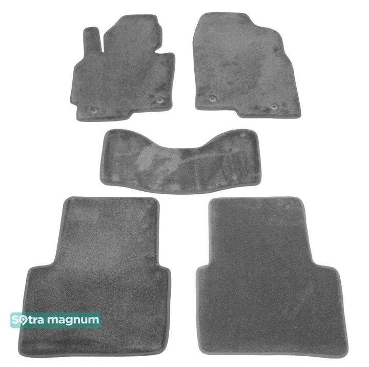 Sotra 07375-MG20-GREY Interior mats Sotra two-layer gray for Mazda Cx-5 (2012-2016), set 07375MG20GREY