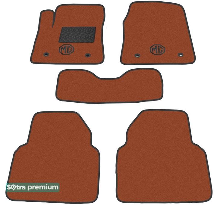 Sotra 07384-CH-TERRA Interior mats Sotra two-layer terracotta for MG Rover 6 (2010-), set 07384CHTERRA