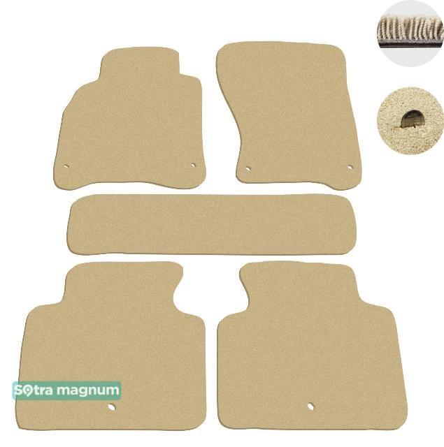 Sotra 07388-MG20-BEIGE Interior mats Sotra two-layer beige for Infiniti M / q70 (2009-), set 07388MG20BEIGE