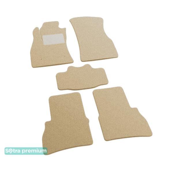 Sotra 07408-CH-BEIGE Interior mats Sotra two-layer beige for Opel Combo d (2011-), set 07408CHBEIGE