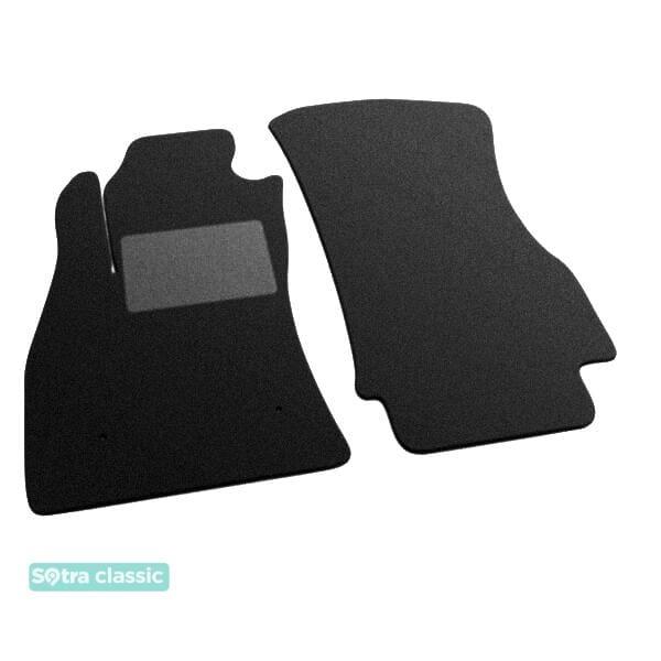 Sotra 07409-GD-BLACK Interior mats Sotra two-layer black for Opel Combo d (2011-), set 07409GDBLACK