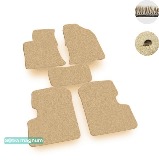 Sotra 07419-MG20-BEIGE Interior mats Sotra two-layer beige for Geely Sl (2011-), set 07419MG20BEIGE