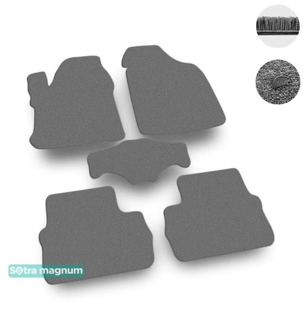 Sotra 07422-MG20-GREY Interior mats Sotra two-layer gray for Chery X1 / beat (2010-), set 07422MG20GREY