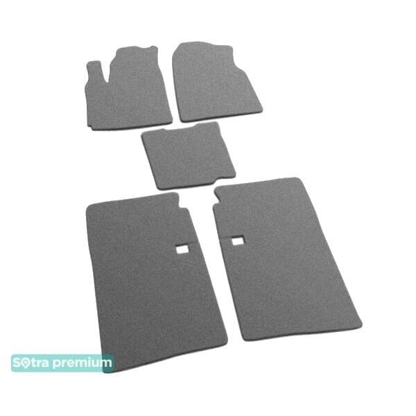 Sotra 07427-CH-GREY Interior mats Sotra two-layer gray for Lifan X60 (2011-), set 07427CHGREY