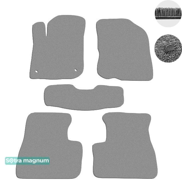Sotra 07451-MG20-GREY Interior mats Sotra two-layer gray for Peugeot 208 (2012-), set 07451MG20GREY