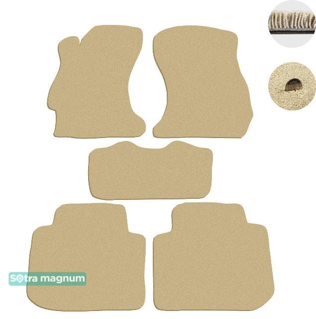 Sotra 07462-MG20-BEIGE Interior mats Sotra two-layer beige for Subaru Forester (2013-), set 07462MG20BEIGE