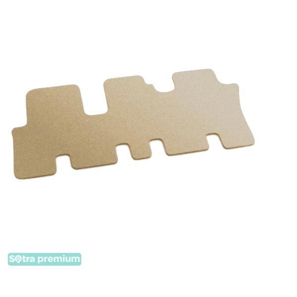 Sotra 07470-CH-BEIGE Interior mats Sotra two-layer beige for KIA Sorento (2013-2015), set 07470CHBEIGE