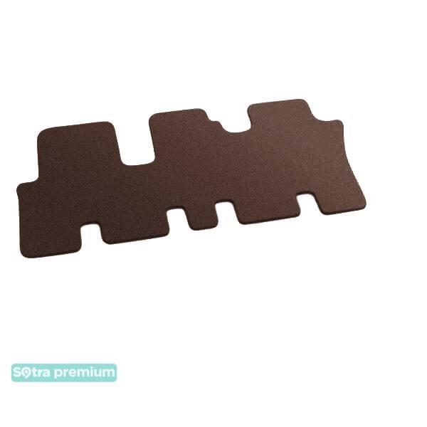 Sotra 07470-CH-CHOCO Interior mats Sotra two-layer brown for KIA Sorento (2013-2015), set 07470CHCHOCO