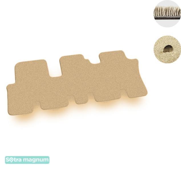 Sotra 07470-MG20-BEIGE Interior mats Sotra two-layer beige for KIA Sorento (2013-2015), set 07470MG20BEIGE