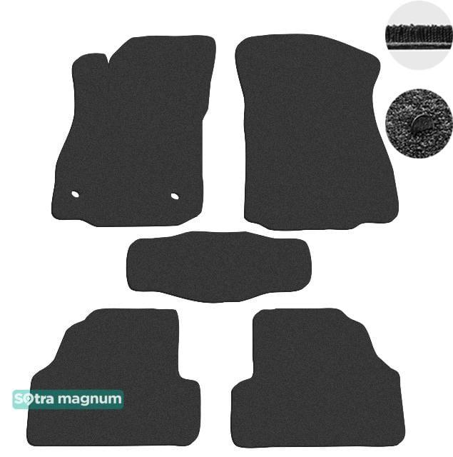 Sotra 07478-MG15-BLACK Interior mats Sotra two-layer black for Chevrolet Tracker / trax (2013-), set 07478MG15BLACK
