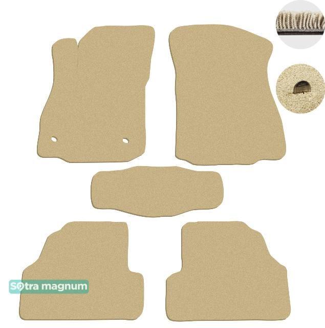 Sotra 07478-MG20-BEIGE Interior mats Sotra two-layer beige for Chevrolet Tracker / trax (2013-), set 07478MG20BEIGE