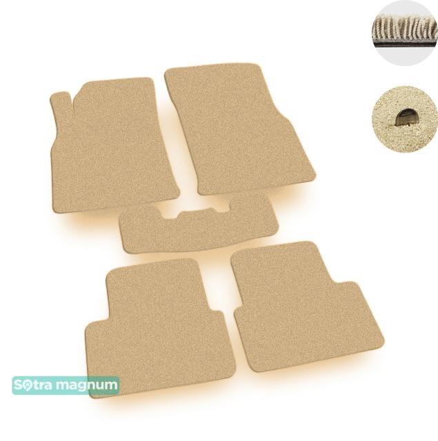 Sotra 07479-MG20-BEIGE Interior mats Sotra two-layer beige for Opel Cascada (2013-), set 07479MG20BEIGE