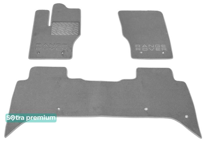 Sotra 07482-CH-GREY Interior mats Sotra two-layer gray for Land Rover Range rover (2013-), set 07482CHGREY
