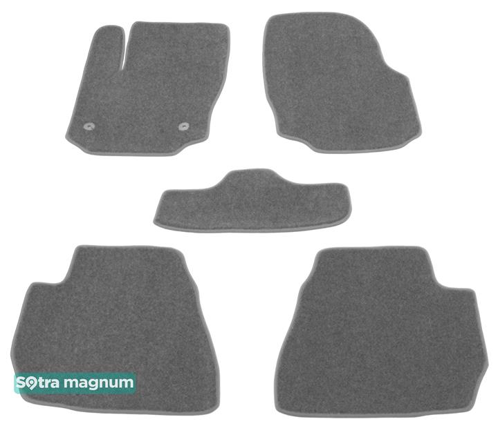 Sotra 07490-MG20-GREY Interior mats Sotra two-layer gray for Ford Mondeo (2011-2014), set 07490MG20GREY