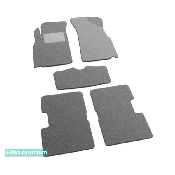 Sotra 07503-CH-GREY Interior mats Sotra two-layer gray for MG Rover 3 (2013-), set 07503CHGREY