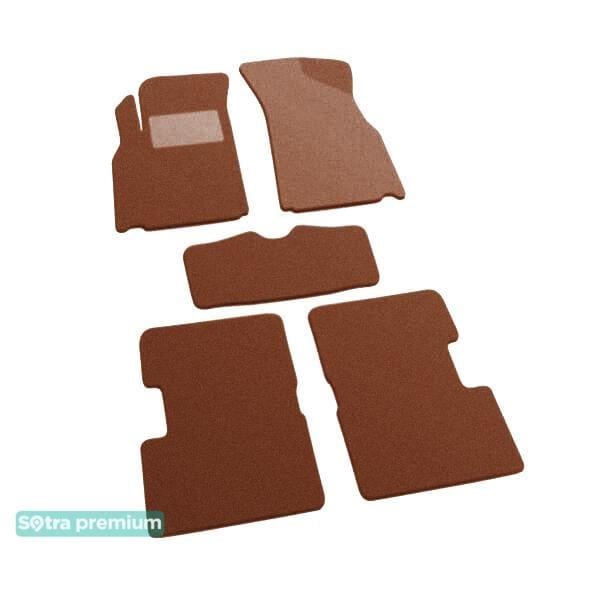 Sotra 07503-CH-TERRA Interior mats Sotra two-layer terracotta for MG Rover 3 (2013-), set 07503CHTERRA