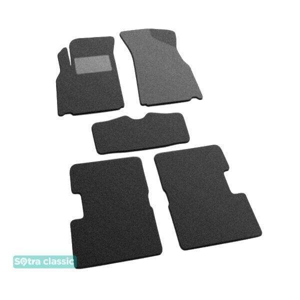 Sotra 07503-GD-GREY Interior mats Sotra two-layer gray for MG Rover 3 (2013-), set 07503GDGREY