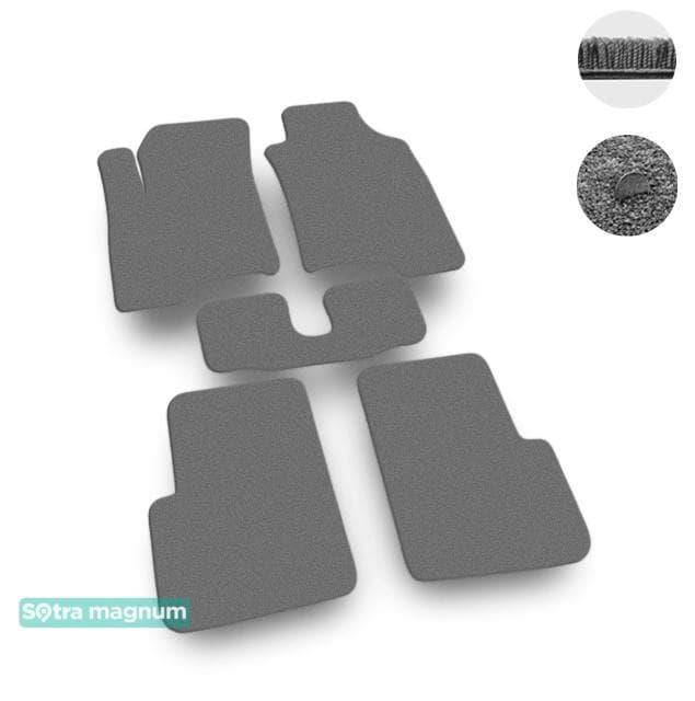 Sotra 07509-MG20-GREY Interior mats Sotra two-layer gray for Fiat Panda (2011-), set 07509MG20GREY