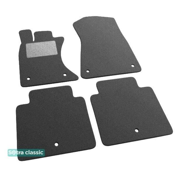 Sotra 07513-GD-GREY Interior mats Sotra two-layer gray for Lexus Gs (2013-2015), set 07513GDGREY
