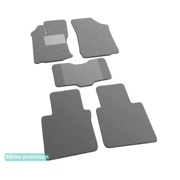 Sotra 07522-CH-GREY Interior mats Sotra two-layer gray for Toyota Venza (2008-2017), set 07522CHGREY