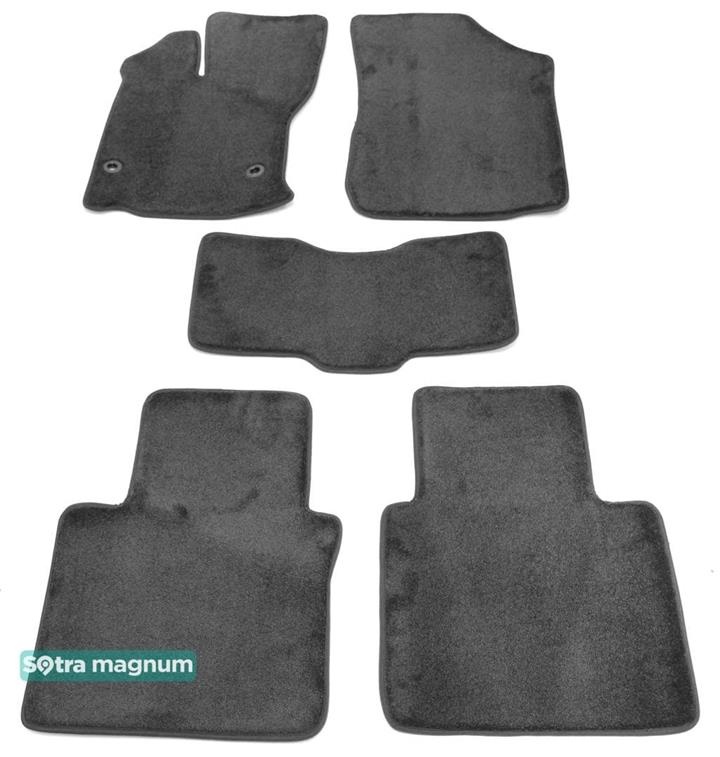 Sotra 07522-MG20-GREY Interior mats Sotra two-layer gray for Toyota Venza (2008-2017), set 07522MG20GREY