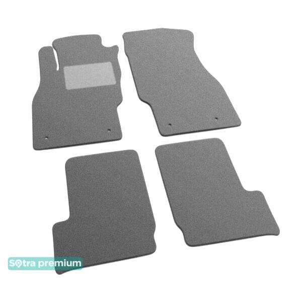 Sotra 07526-CH-GREY Interior mats Sotra two-layer gray for Opel Adam (2013-), set 07526CHGREY