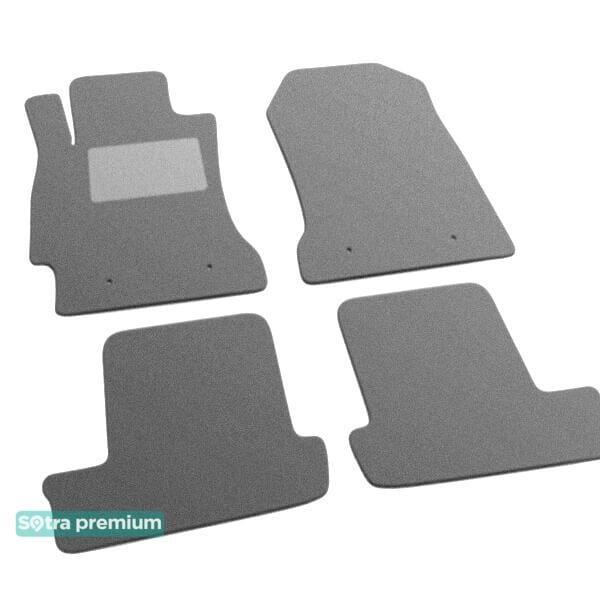 Sotra 07531-CH-GREY Interior mats Sotra two-layer gray for Toyota Gt86 (2012-), set 07531CHGREY