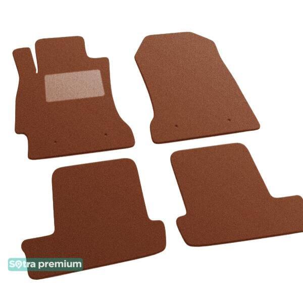 Sotra 07531-CH-TERRA Interior mats Sotra two-layer terracotta for Toyota Gt86 (2012-), set 07531CHTERRA