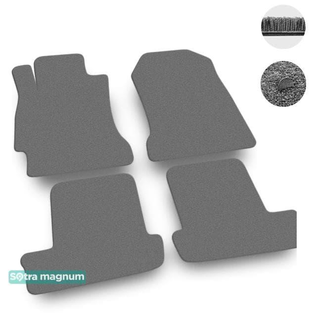 Sotra 07531-MG20-GREY Interior mats Sotra two-layer gray for Toyota Gt86 (2012-), set 07531MG20GREY