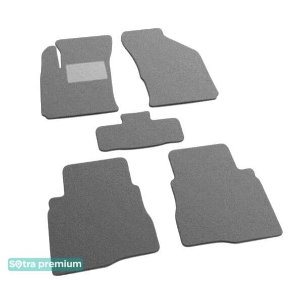 Sotra 07535-CH-GREY Interior mats Sotra two-layer gray for Chery Arizzo / m16 (2013-), set 07535CHGREY