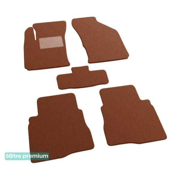 Sotra 07535-CH-TERRA Interior mats Sotra two-layer terracotta for Chery Arizzo / m16 (2013-), set 07535CHTERRA