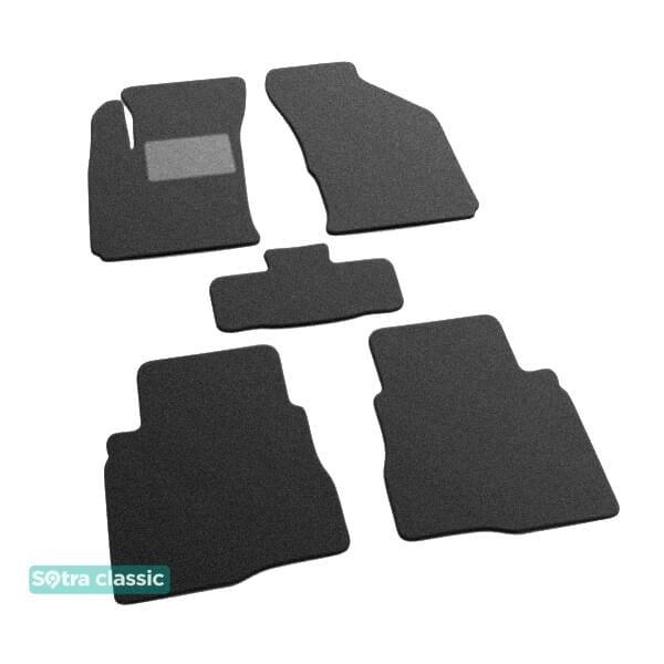 Sotra 07535-GD-GREY Interior mats Sotra two-layer gray for Chery Arizzo / m16 (2013-), set 07535GDGREY
