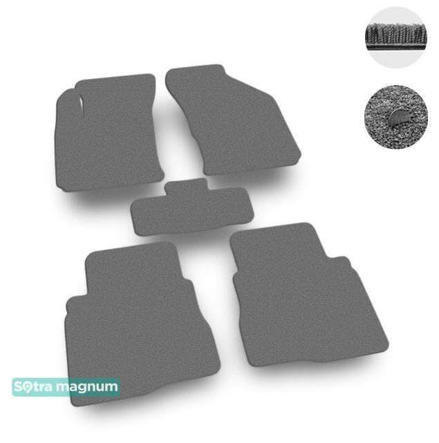 Sotra 07535-MG20-GREY Interior mats Sotra two-layer gray for Chery Arizzo / m16 (2013-), set 07535MG20GREY