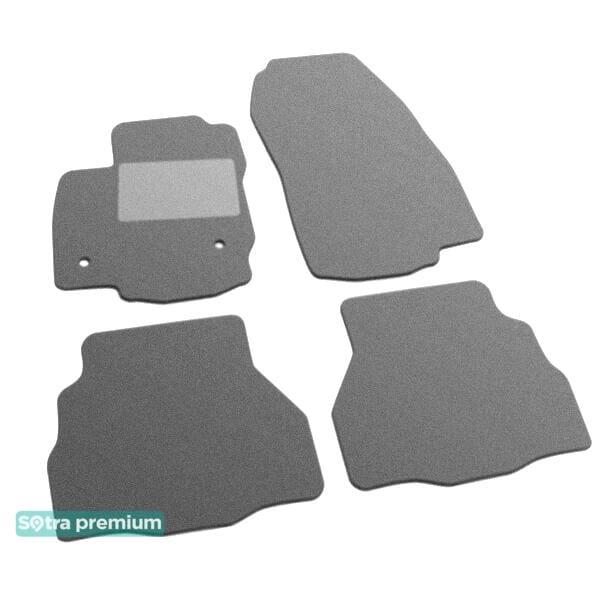 Sotra 07543-CH-GREY Interior mats Sotra two-layer gray for Ford B-max (2012-), set 07543CHGREY
