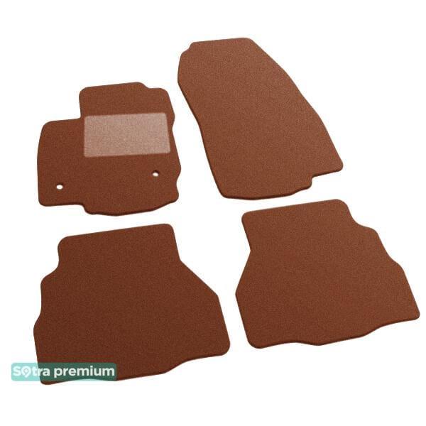 Sotra 07543-CH-TERRA Interior mats Sotra two-layer terracotta for Ford B-max (2012-), set 07543CHTERRA