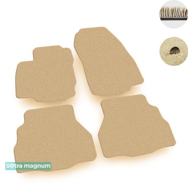 Sotra 07543-MG20-BEIGE Interior mats Sotra two-layer beige for Ford B-max (2012-), set 07543MG20BEIGE