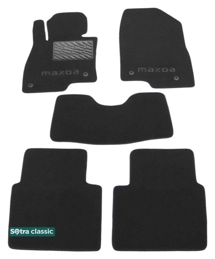 Sotra 07576-GD-GREY Interior mats Sotra two-layer gray for Mazda 6 (2013-), set 07576GDGREY