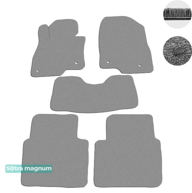 Sotra 07576-MG20-GREY Interior mats Sotra two-layer gray for Mazda 6 (2013-), set 07576MG20GREY