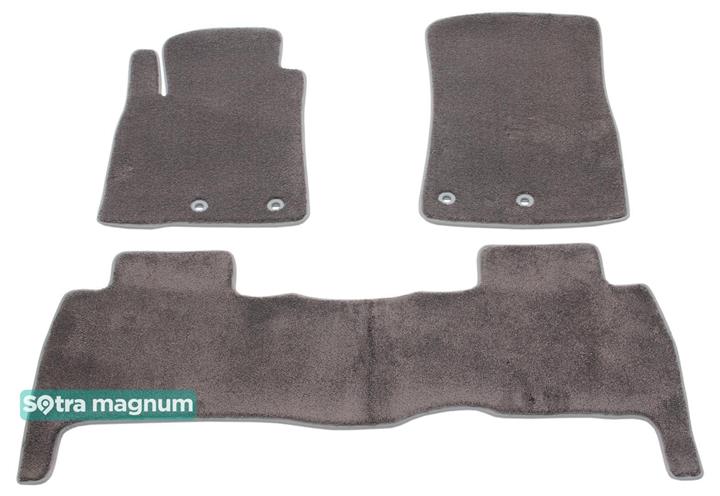Sotra 07578-MG20-GREY Interior mats Sotra two-layer gray for Lexus Lx570 (2012-), set 07578MG20GREY