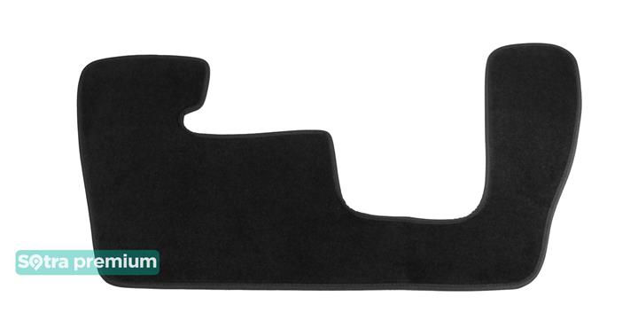 Sotra 07595-CH-BLACK Interior mats Sotra two-layer black for Audi Q7 (2006-2014), set 07595CHBLACK